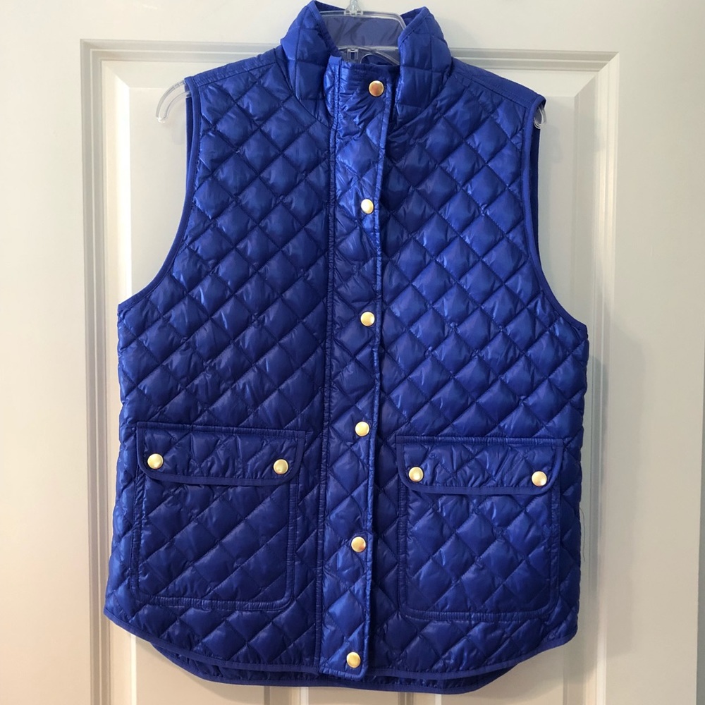 J Crew Quilted Puffer Vest